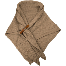 Omslagdoek Fleur Taupe