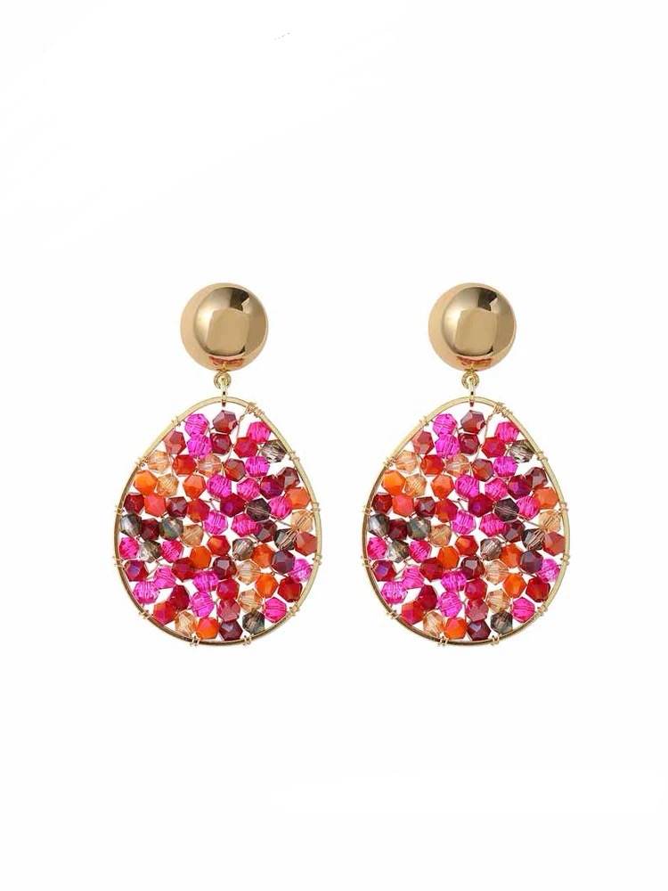 Statement oorbellen pretty stones