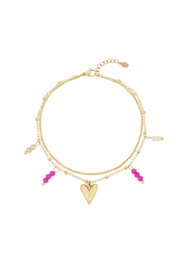 Bedelarmband tiny love
