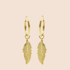 Pretty feather - echt zilver