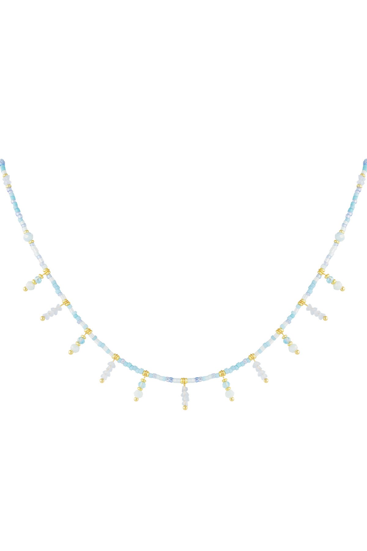 Kralenketting summer wit