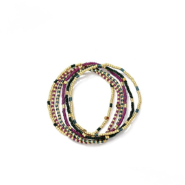 Armbandenset kralen multi