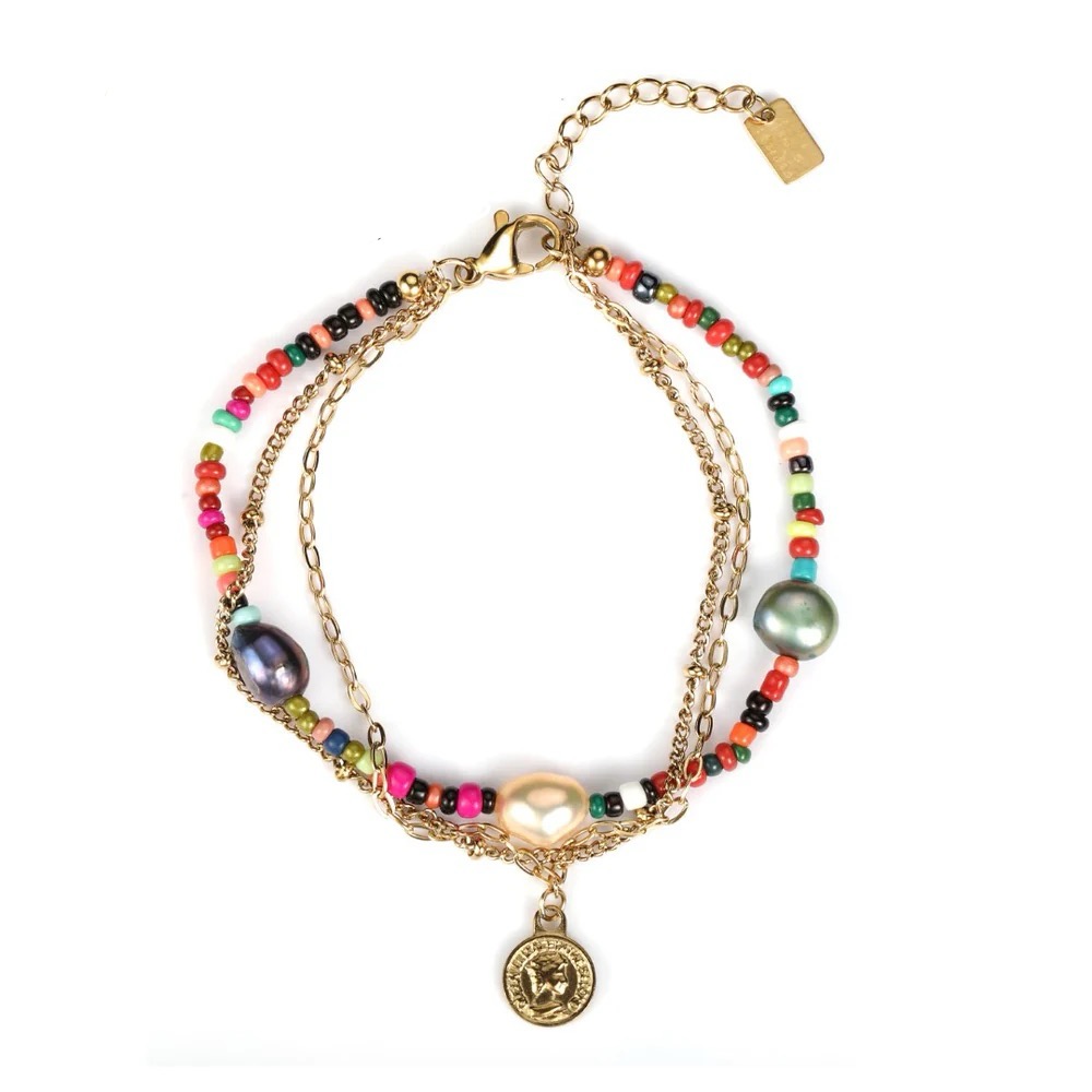 Kralenarmband festive