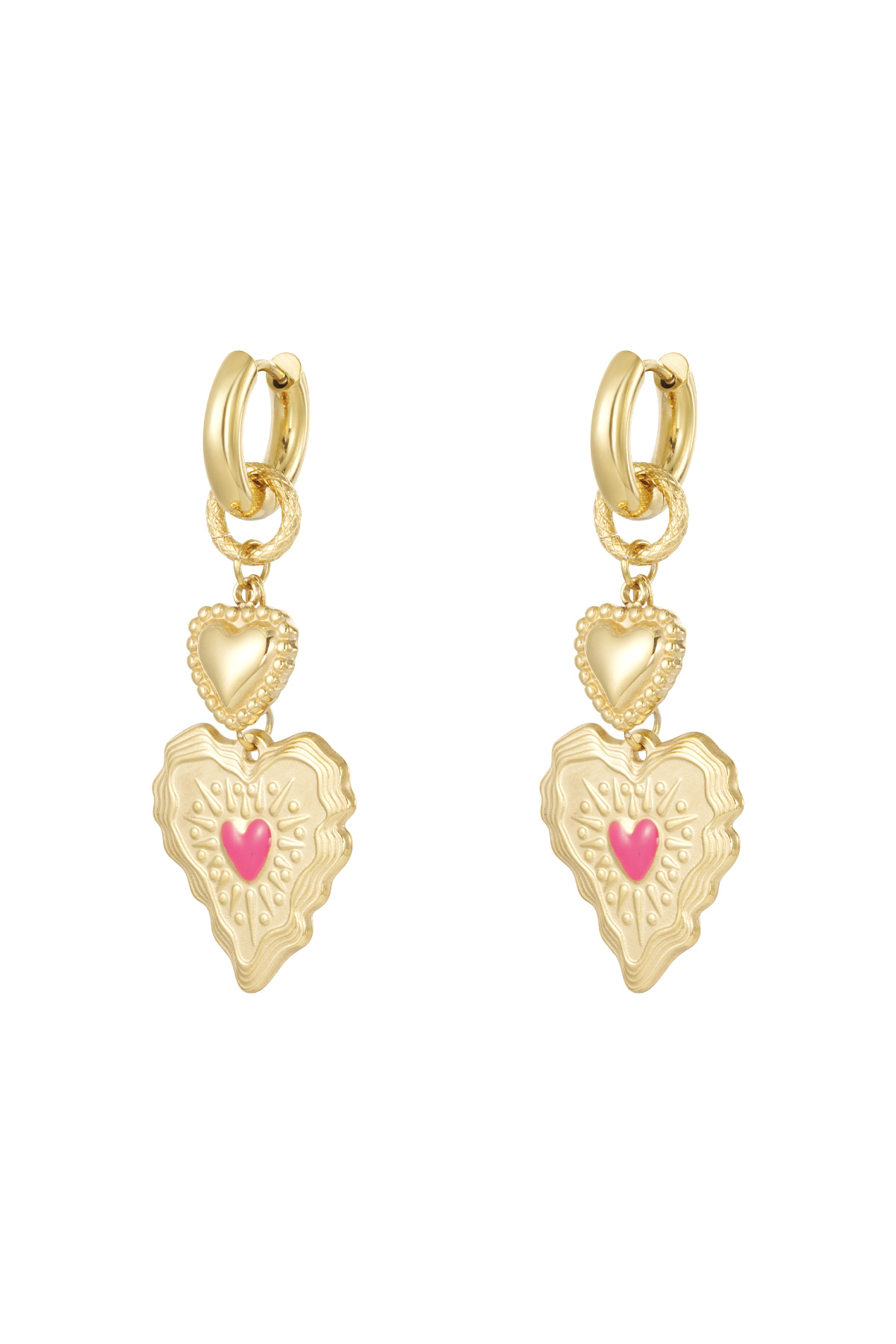 Oorbellen charms hart