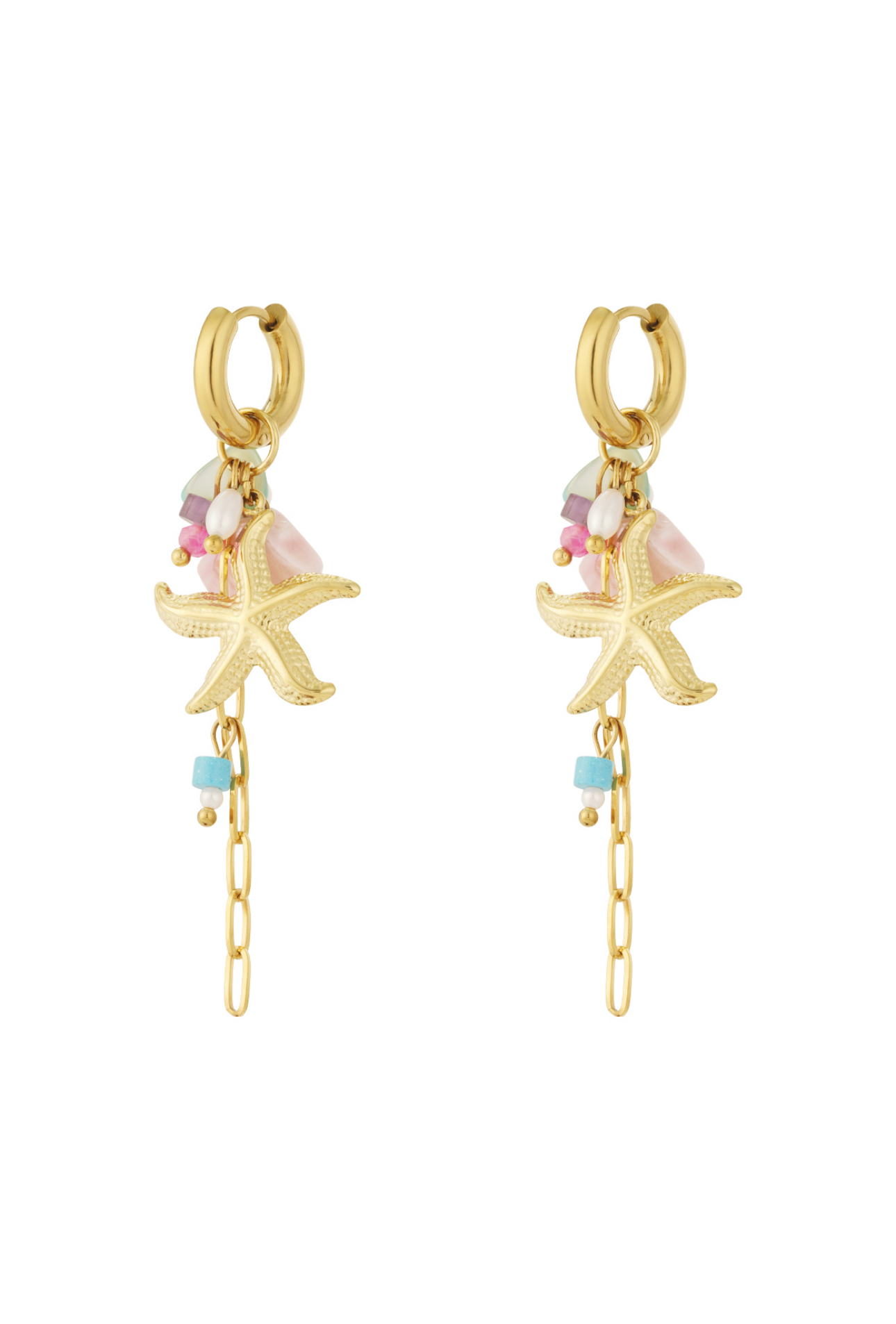 Oorbellen charms pretty zeester