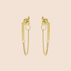 Chain bar short - echt zilver