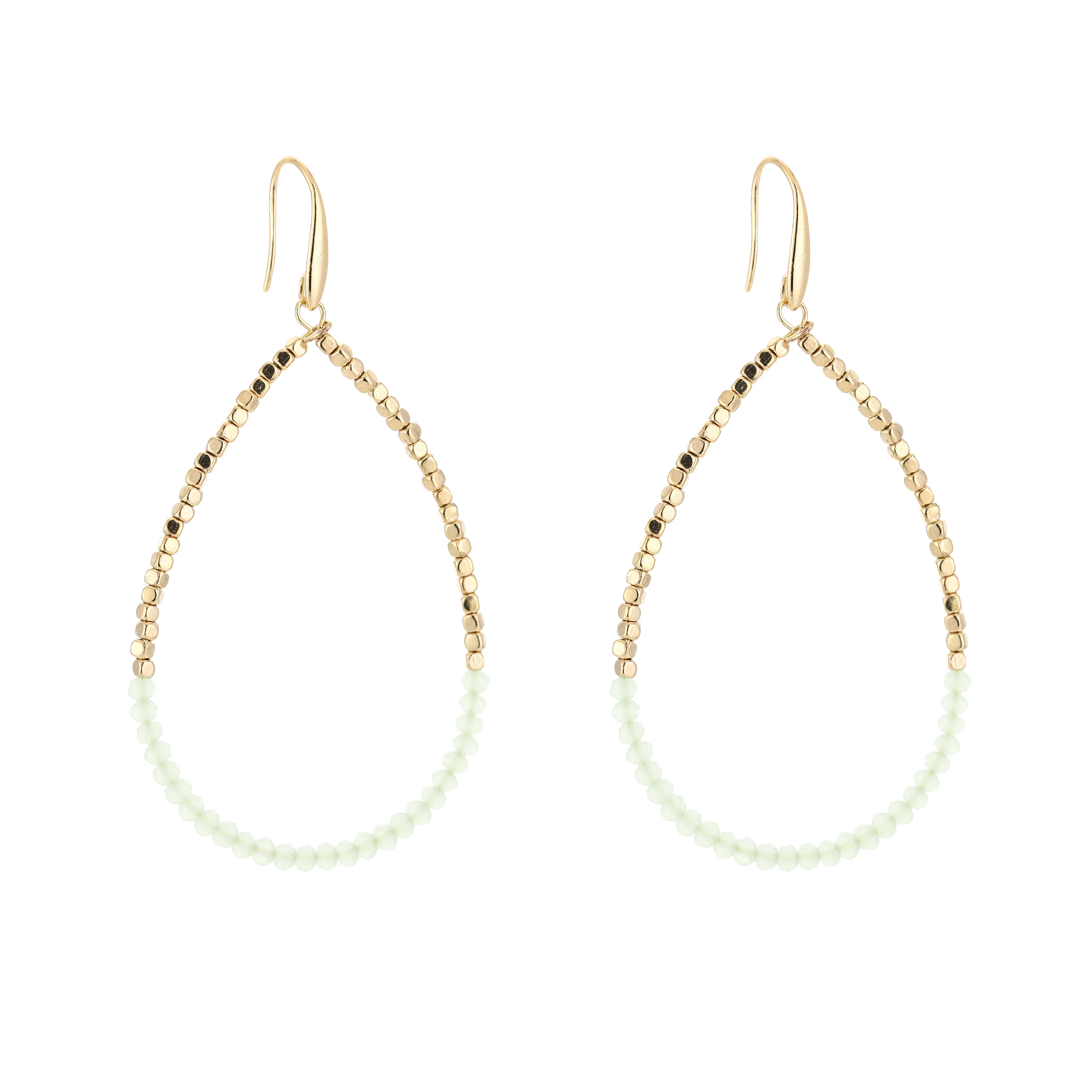 Summer oorbellen mint