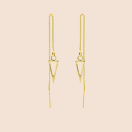 Falling triangel - echt zilver