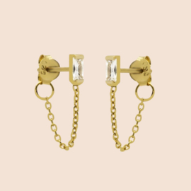 Square chain - echt zilver