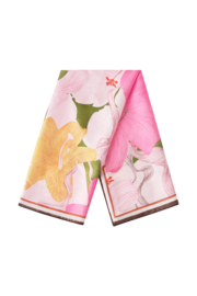 Sjaaltje roze print