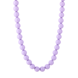 Kralen ketting lila kralen