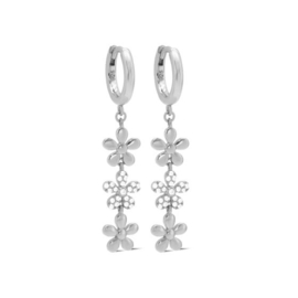Triple daisies - echt zilver