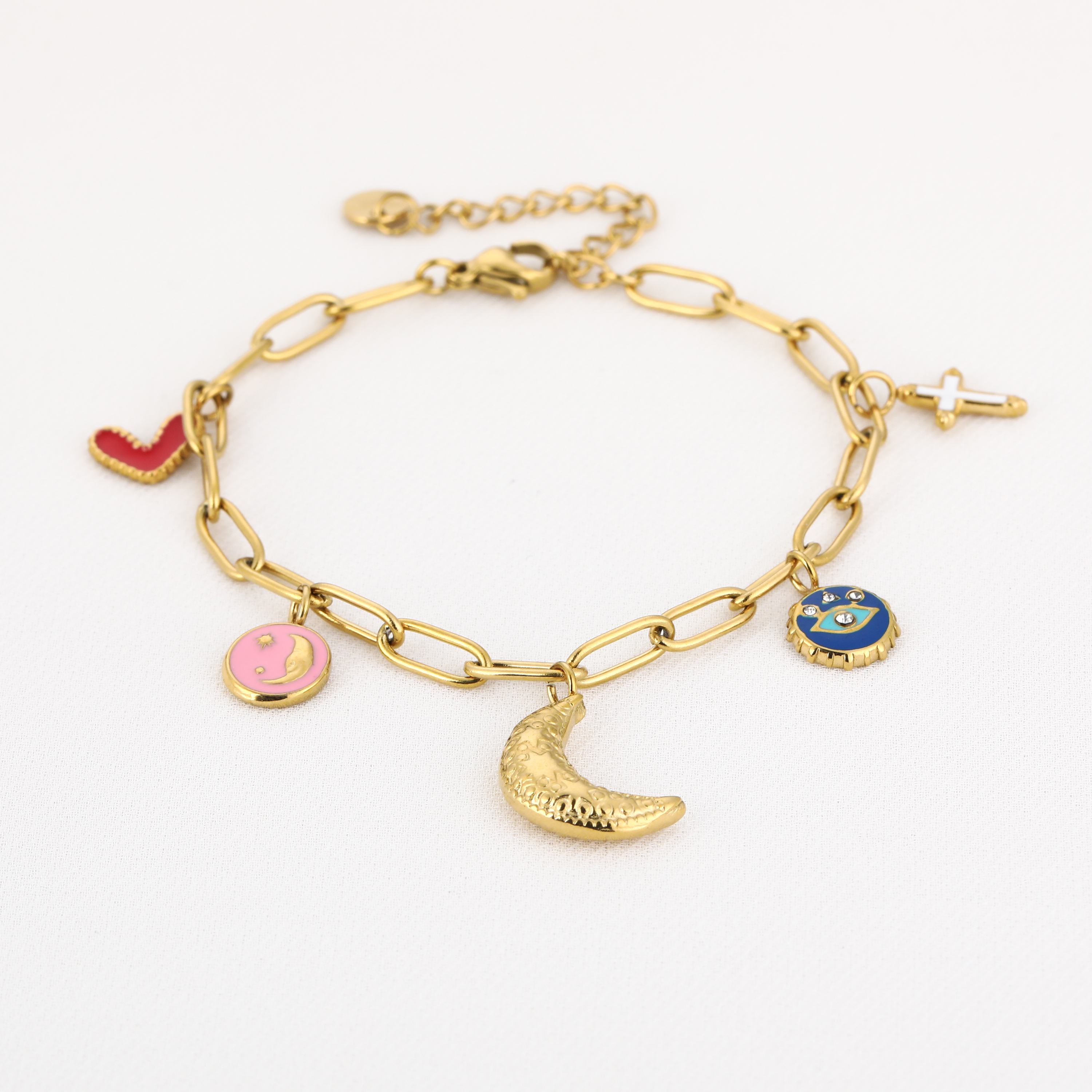 Bedelarmband maan