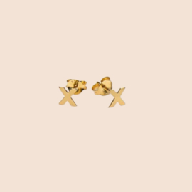 X studs - echt zilver