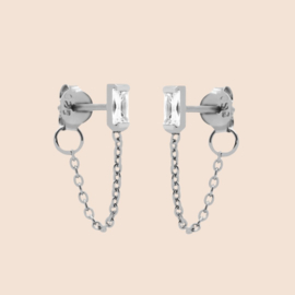 Square chain - echt zilver