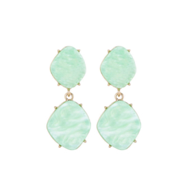 Oorbellen mint