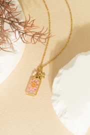 Bedelketting colorful sun