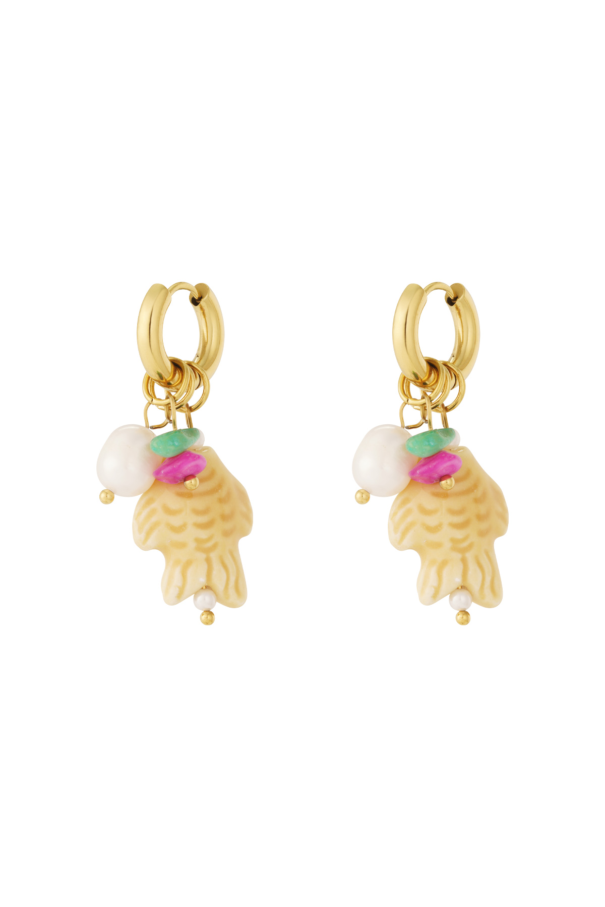 Oorbellen charms vis