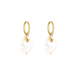 Oorbellen pearl