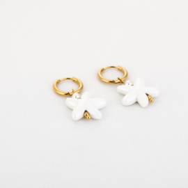 Oorbellen starry pretty wit