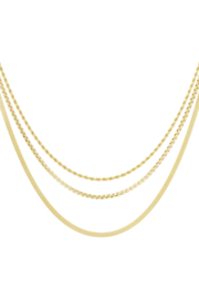 Ketting met 3 in 1 effect