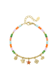 Bedelarmband summer smile