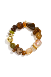 Kralenarmband herfst