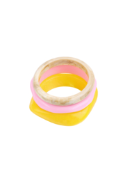 Bangle set pastel kleuren