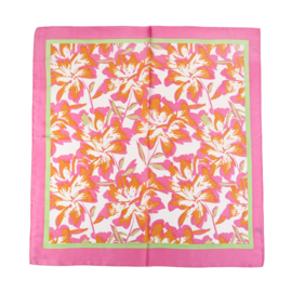 Sjaaltje roze print