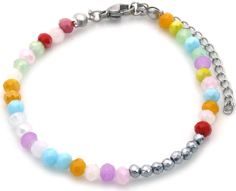 Kralenarmband rainbow
