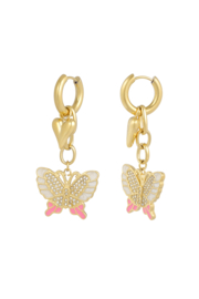Oorbellen butterfly