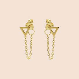 Short triangle - echt zilver
