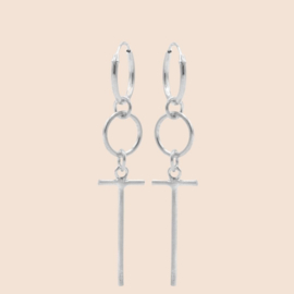 Cross long - echt zilver
