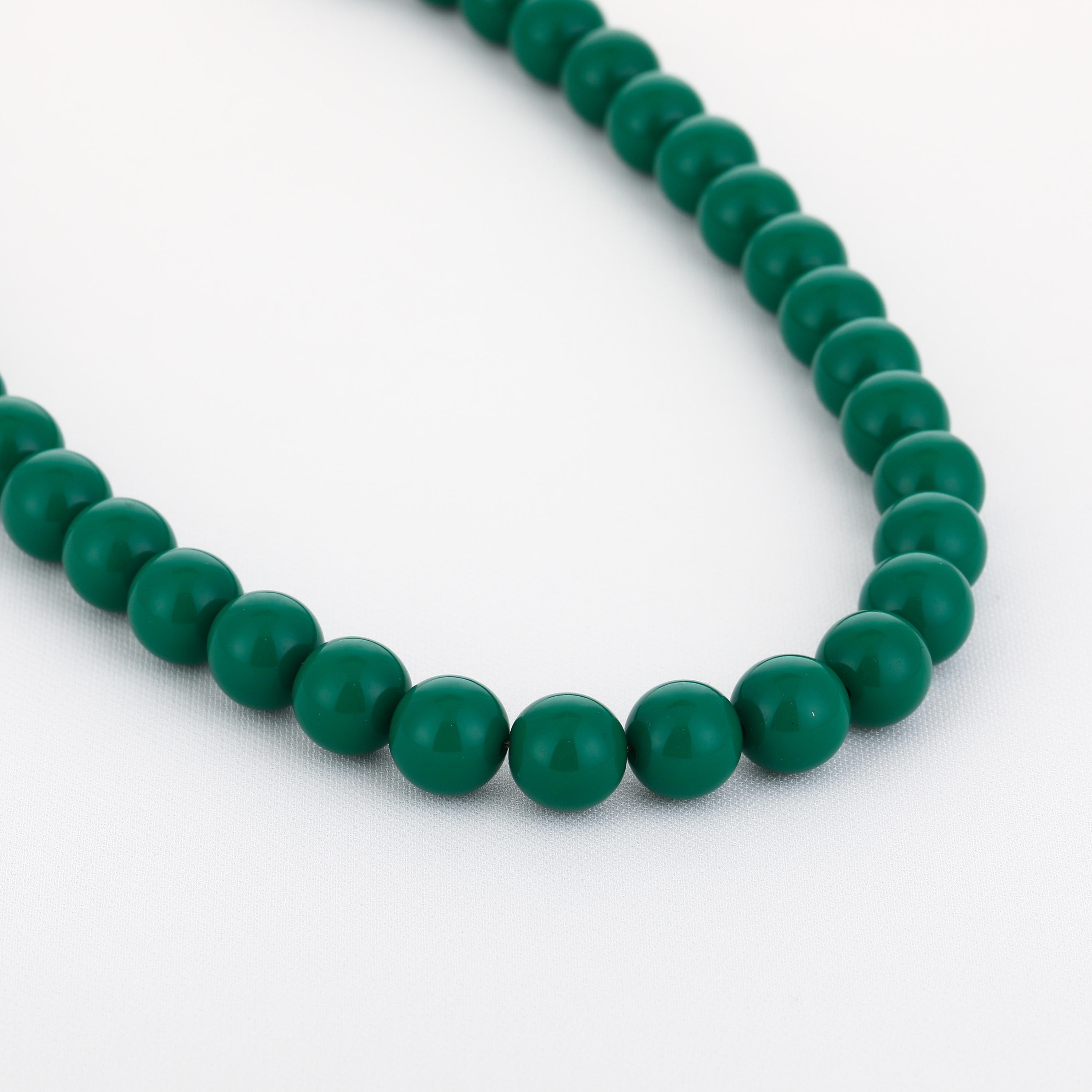 Kralenketting bolletjes groen