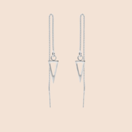 Falling triangel - echt zilver