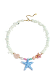 Kralen ketting met zeester