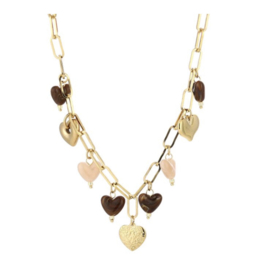 Herfst set van ketting en armband
