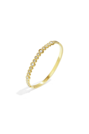 Bangle goud met steentjes