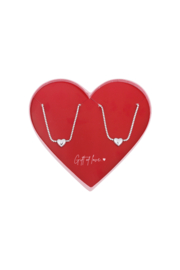 Armbanden set hartje bling moederdag cadeau