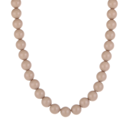 Kralen ketting beige kralen