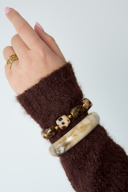 Kralen armband najaar panter