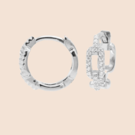 pretty hoops- echt zilver