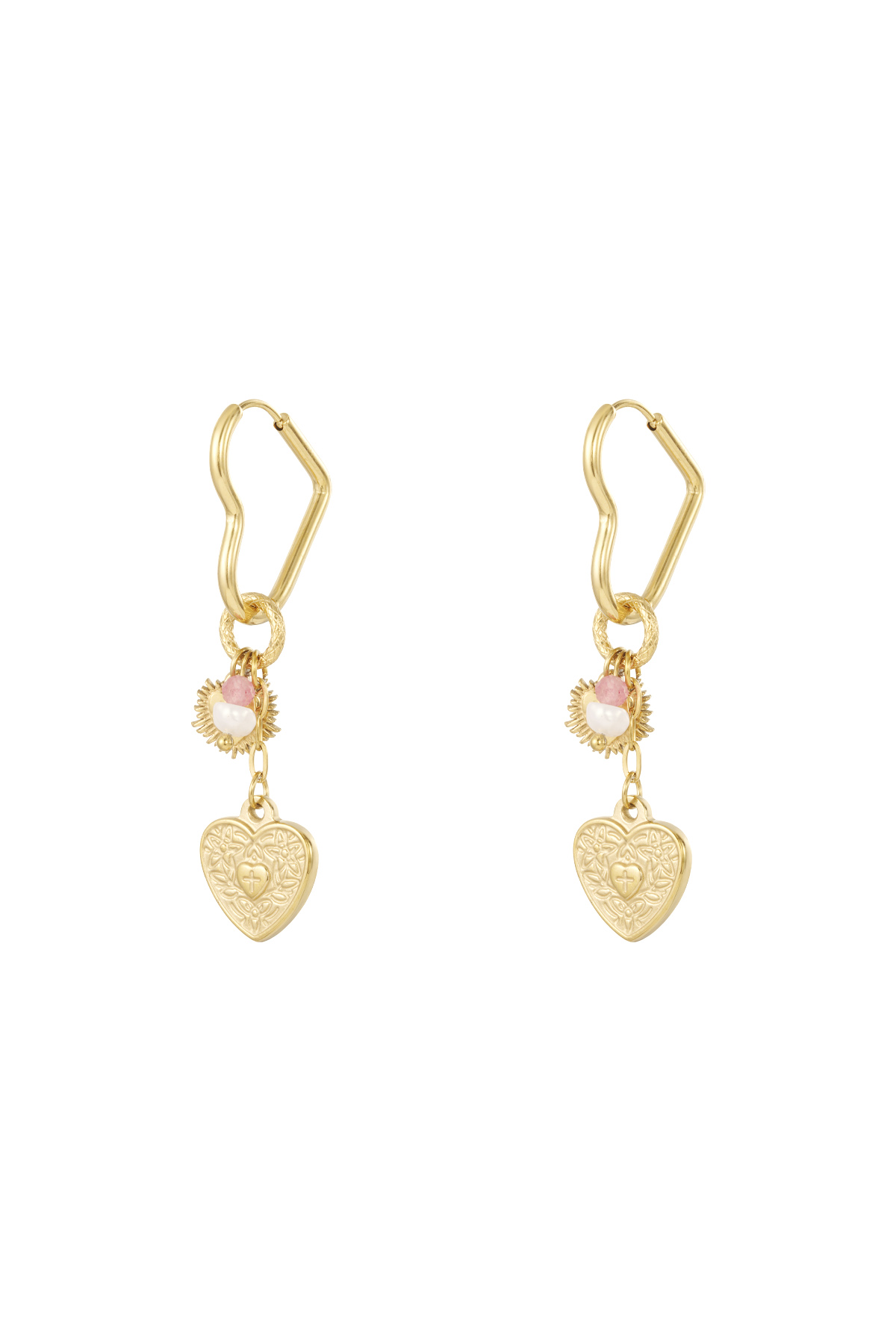 Oorbellen charms all hearts