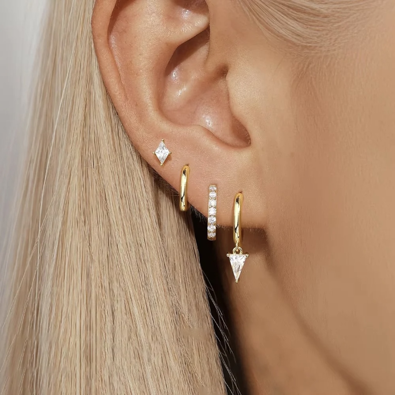 Earparty voor 4 gaatjes pretty