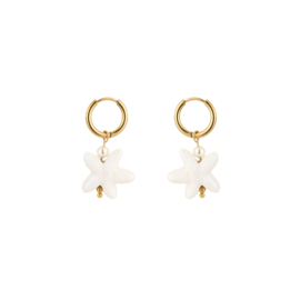 Oorbellen starry pretty wit