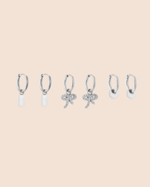 Earcandy set charms - earparty 3 gaatjes