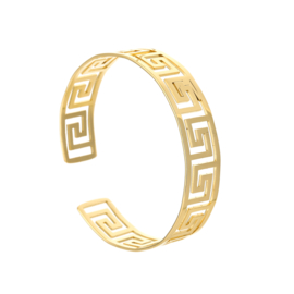 Bovenarm armband goud classy - arm cuff