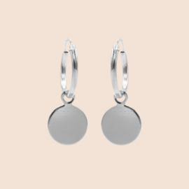 Minimal muntje - echt zilver