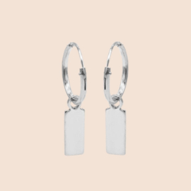Rectangle - echt zilver