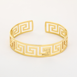 Bovenarm armband goud classy - arm cuff